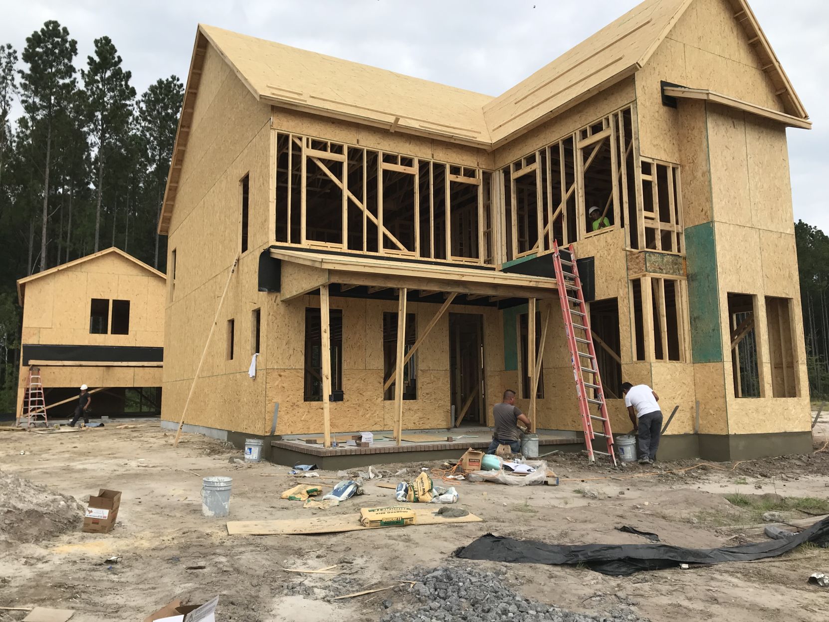 Nexton home under construction